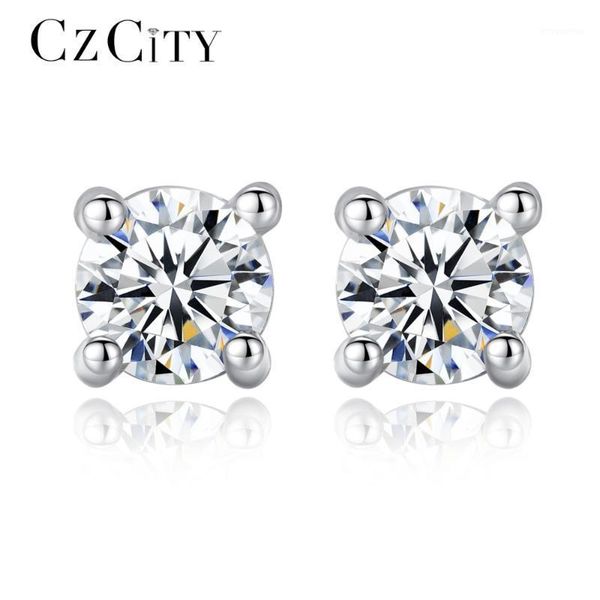 czcity 925 sterling silver zircon earrings for women classic romance daily wear office lady delicate stud earring female jewelry1, Golden;silver
czcity 925 sterling silver zircon earrings for women classic romance daily wear office lady delicate stud earring female jewelry1, Golden;silver