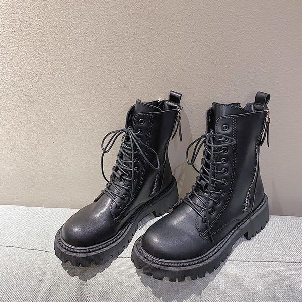 women boots soft leather shoes woman white ankle boots motorcycle female autumn winter shoes punk botas mujer 2021 spring, Black
women boots soft leather shoes woman white ankle boots motorcycle female autumn winter shoes punk botas mujer 2021 spring, Black