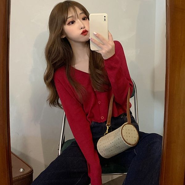 casual suit 2020 autumn new v-neck lazy t-shirt + high waist jeans short jacket short jacket loose wide leg jeans kjrmq, Gray
casual suit 2020 autumn new v-neck lazy t-shirt + high waist jeans short jacket short jacket loose wide leg jeans kjrmq, Gray