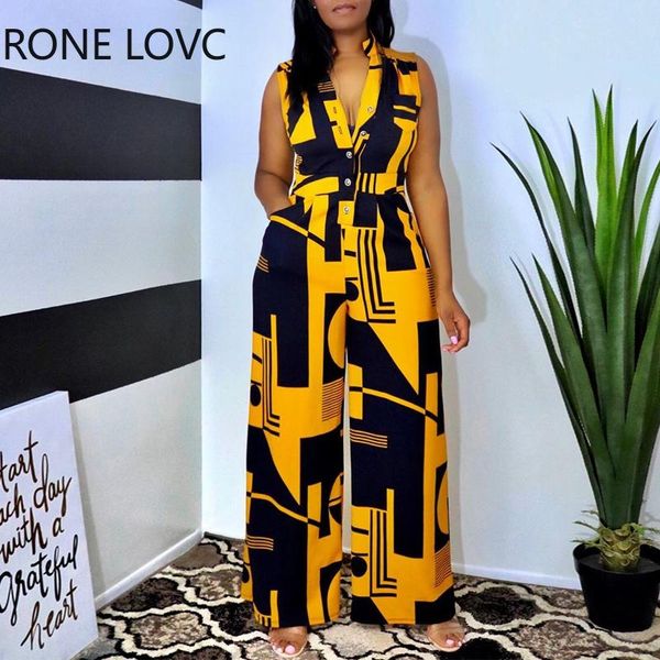 women v-neck geometric print sleeveless jumpsuit jumpsuit summer sexy, Black;white
women v-neck geometric print sleeveless jumpsuit jumpsuit summer sexy, Black;white