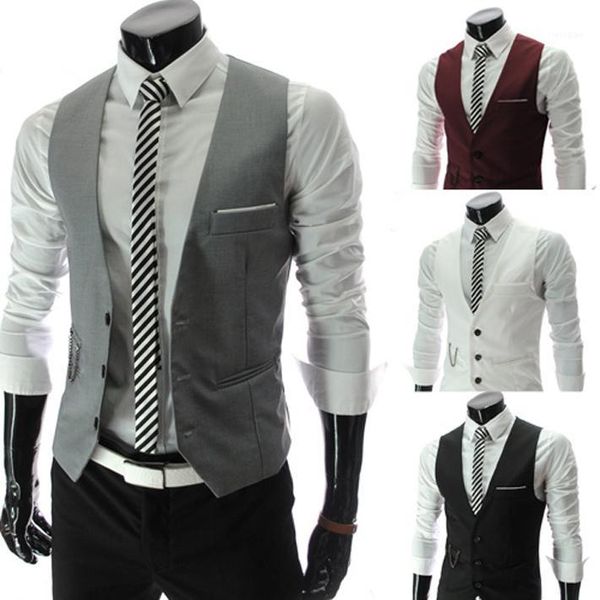 2018 new gentle men vest men's formal suit v-necked vest slim fit fashion 4 colors m-xxl mwm1511, Black;white
2018 new gentle men vest men's formal suit v-necked vest slim fit fashion 4 colors m-xxl mwm1511, Black;white