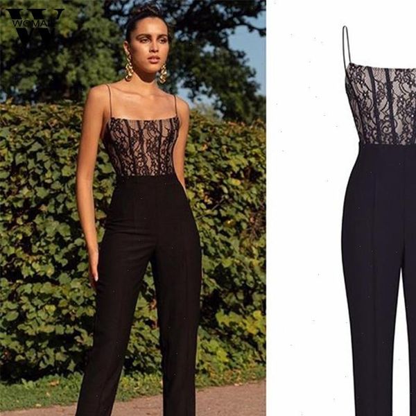 bodysuit women summer fashion casual suspenders lace long jumpsuit ladies jumpsuit beach holiday 2019 m520, Black;white
bodysuit women summer fashion casual suspenders lace long jumpsuit ladies jumpsuit beach holiday 2019 m520, Black;white