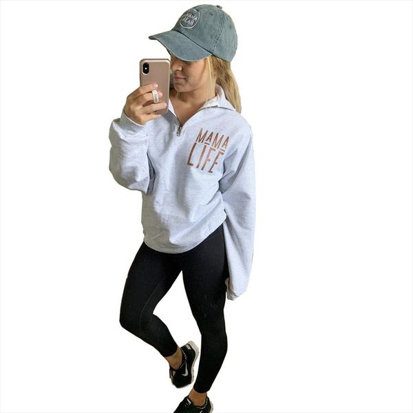 womens sweatshirt ladies fall 2020 mama life letter printed hoodie sweatshirt ladies long sleeve pullover jumper sudadera mujer, Black
womens sweatshirt ladies fall 2020 mama life letter printed hoodie sweatshirt ladies long sleeve pullover jumper sudadera mujer, Black