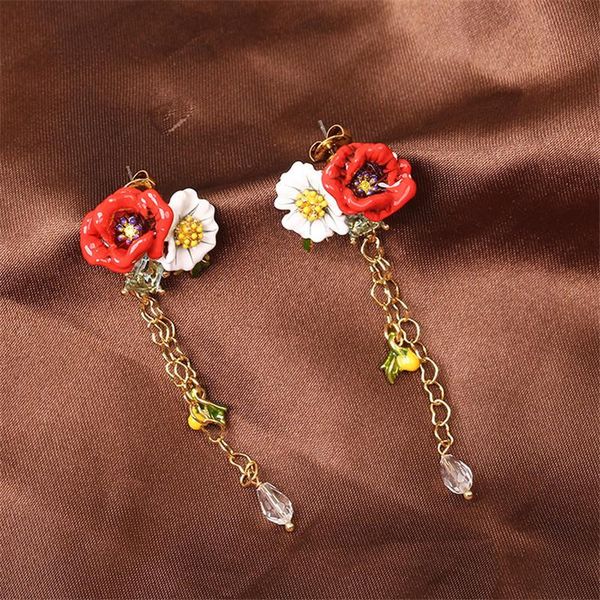 dangle & chandelier red rose and white daisy tassel earrings 2021 trendy statement long earring women luxury hand plained enamel jewelry, Silver
dangle & chandelier red rose and white daisy tassel earrings 2021 trendy statement long earring women luxury hand plained enamel jewelry, Silver