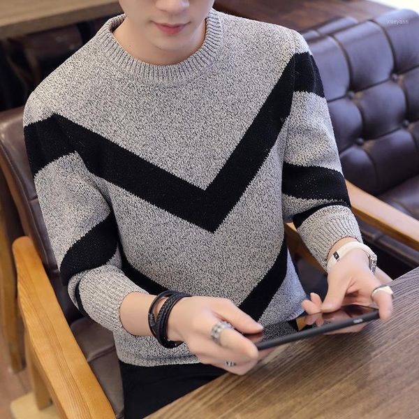 autumn and winter men's sweater thickened warmth bottoming sweater korean trend1, White;black
autumn and winter men's sweater thickened warmth bottoming sweater korean trend1, White;black