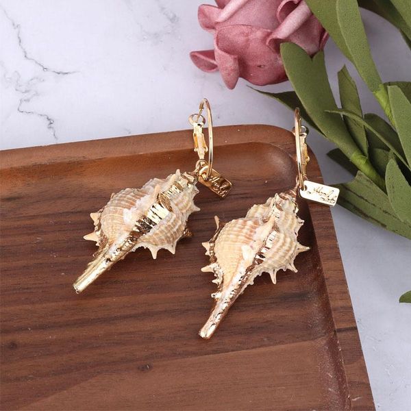 2021 trendy natural conch hoop earrings handmade boho gold color ocean sea beach holiday cowrie earrings summer conch bijoux, Golden;silver
2021 trendy natural conch hoop earrings handmade boho gold color ocean sea beach holiday cowrie earrings summer conch bijoux, Golden;silver