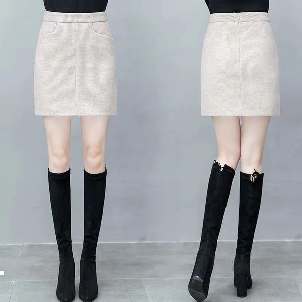 new fashion 2021 a-line chess miniskirt high-waisted winter woman's wool female pocket basic skirt short y377 cjds, Black
new fashion 2021 a-line chess miniskirt high-waisted winter woman's wool female pocket basic skirt short y377 cjds, Black
