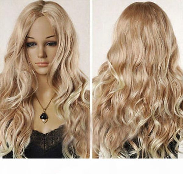 gt;>>new fashion long blonde mix wavy curly women's lady's hair cosplay wigs, Black;brown
gt;>>new fashion long blonde mix wavy curly women's lady's hair cosplay wigs, Black;brown