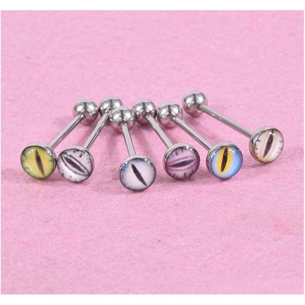 fashion stainless steel snake eye ball barbell tongue piercing multicolor lip ring silver body jewelry for women jllgvb yy_dhhome
fashion stainless steel snake eye ball barbell tongue piercing multicolor lip ring silver body jewelry for women jllgvb yy_dhhome