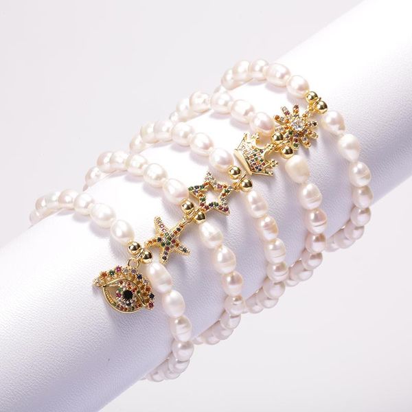 charm bracelets natural freshwater pearl copper mixed cz multi-style accessories pendant charms dainty bangle bracelet for girls gift 2021, Golden;silver
charm bracelets natural freshwater pearl copper mixed cz multi-style accessories pendant charms dainty bangle bracelet for girls gift 2021, Golden;silver
