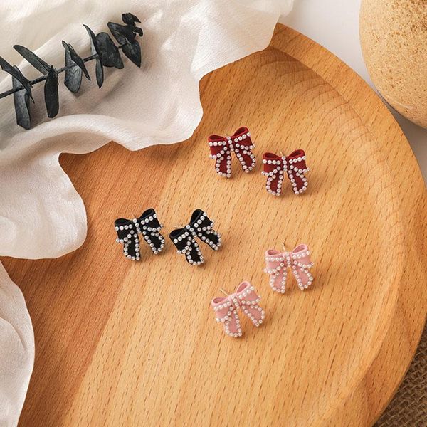 metal butterfly stud earrings party accessories gifts for women girl cute fashion jewelry luxury romantic enamel pearl bowknot, Golden;silver
metal butterfly stud earrings party accessories gifts for women girl cute fashion jewelry luxury romantic enamel pearl bowknot, Golden;silver