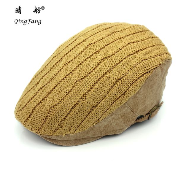 qingfang wool beret autumn and winter new style women's sophisticated style fashion chunky yarn simplicity brim hat wool hat c0123, Blue;gray
qingfang wool beret autumn and winter new style women's sophisticated style fashion chunky yarn simplicity brim hat wool hat c0123, Blue;gray