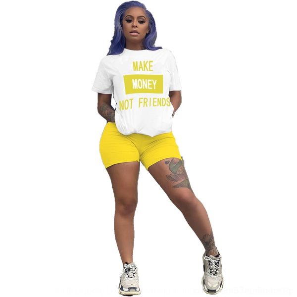 2rfh8 set suit women's suit 9083 fashion sports letter printed casual short sleeve pants pants ymtdz, Gray
2rfh8 set suit women's suit 9083 fashion sports letter printed casual short sleeve pants pants ymtdz, Gray