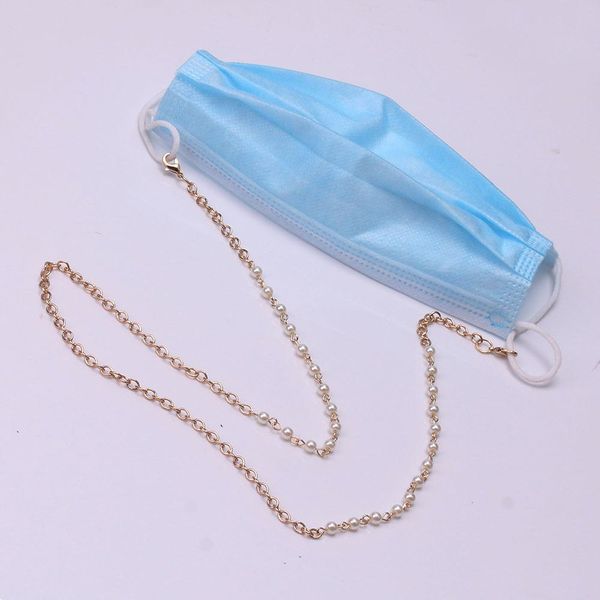 2020 chic pearl beads luxury gold color mask chain lanyard simple casual mask strap necklace sunglasses chain women jewelry h jllurl 
2020 chic pearl beads luxury gold color mask chain lanyard simple casual mask strap necklace sunglasses chain women jewelry h jllurl