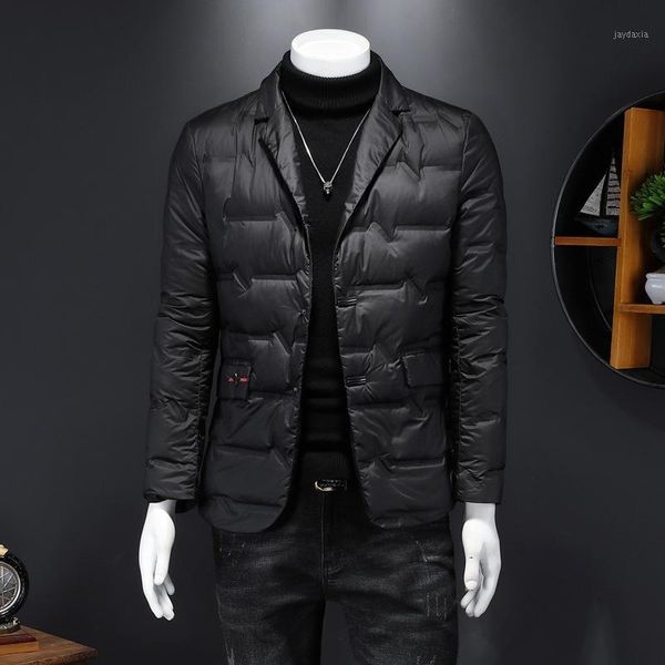 popular logo suit brought down jacket male leisure pure color feather coat of cultivate morality men's clothing1, Black
popular logo suit brought down jacket male leisure pure color feather coat of cultivate morality men's clothing1, Black