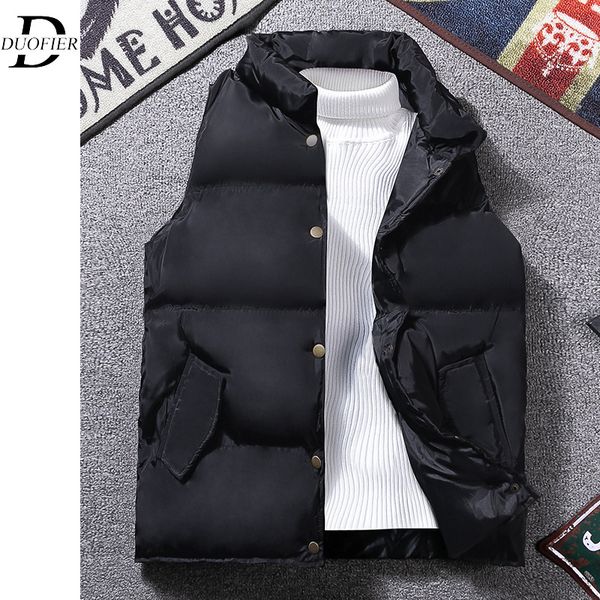 vest jackets cotton padded winter jacket coat mens warm outwear solid color zipper thick sleeveless coats men parka kg-437, Black;brown
vest jackets cotton padded winter jacket coat mens warm outwear solid color zipper thick sleeveless coats men parka kg-437, Black;brown