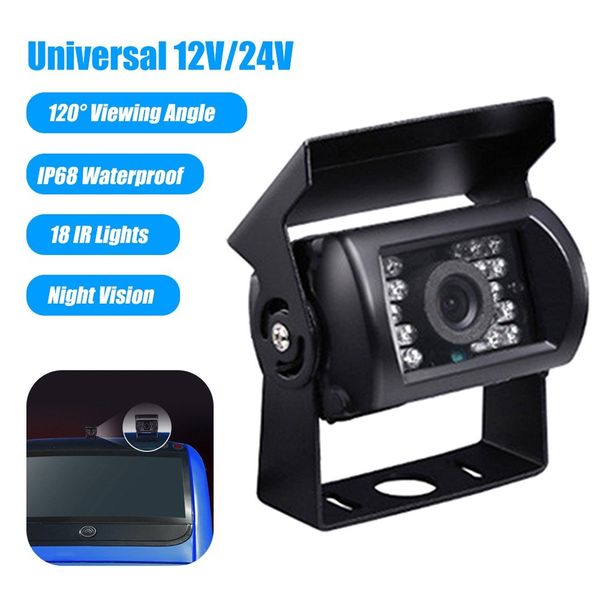 12v/24v car backup camera ip68 waterproof rear view parking camera 18 ir lights night vision 120° wide viewing angle reversing cameras
12v/24v car backup camera ip68 waterproof rear view parking camera 18 ir lights night vision 120° wide viewing angle reversing cameras