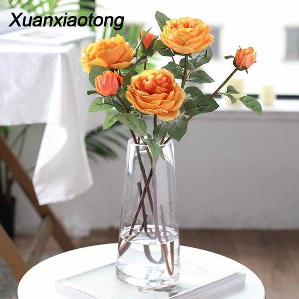decorative flowers & wreaths xuanxiaotong 1pcs real touch yellow silk roses branches long stem artificial for wedding decoration fall home d
decorative flowers & wreaths xuanxiaotong 1pcs real touch yellow silk roses branches long stem artificial for wedding decoration fall home d