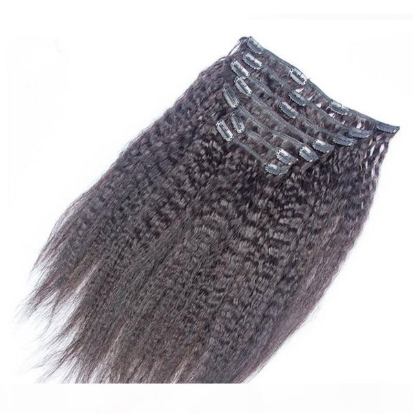 100% human hair clip in remy extensions 8pcs set 100g kinky straight indian clip in hair extensions 4set lot wholesale, Black;brown
100% human hair clip in remy extensions 8pcs set 100g kinky straight indian clip in hair extensions 4set lot wholesale, Black;brown