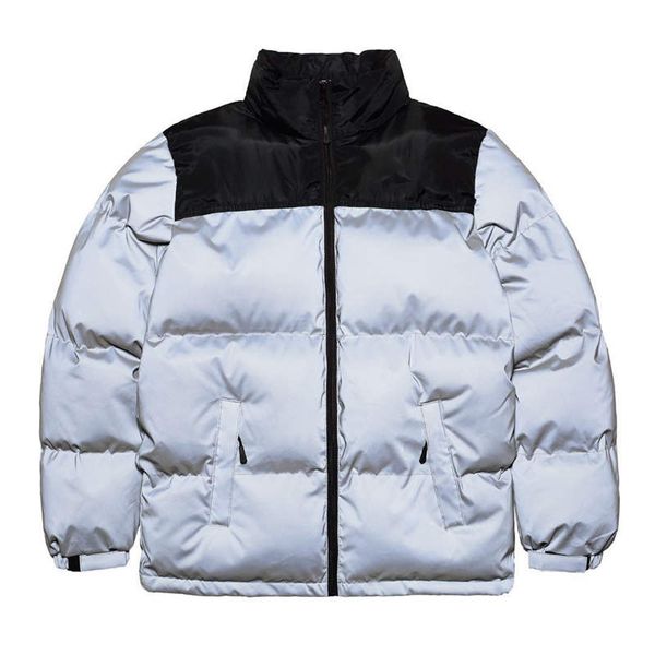 winter new fashion warm cotton short jacket men's reflective silver and black stitching active street syle jacket special edition size, Black;brown
winter new fashion warm cotton short jacket men's reflective silver and black stitching active street syle jacket special edition size, Black;brown