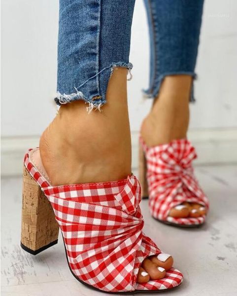 summer shoes fish mouth gingham square heel sandals soft bottom non-slip seaside lazy half slippers pointed toe women1, Black
summer shoes fish mouth gingham square heel sandals soft bottom non-slip seaside lazy half slippers pointed toe women1, Black