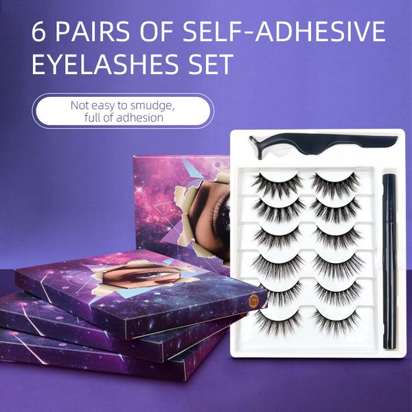 amazing self-adhesive eyeliner & eyelashes set 6 pairs handmade thick natural fake lashes none glue magnetic with eyeliner + tweezer dhl
amazing self-adhesive eyeliner & eyelashes set 6 pairs handmade thick natural fake lashes none glue magnetic with eyeliner + tweezer dhl