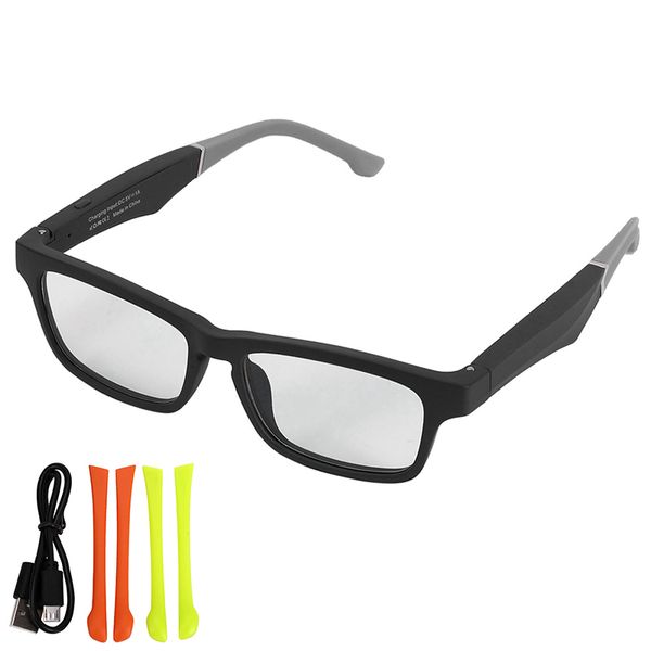 smart glasses wireless bluetooth hands-calling music audio open ear anti-blue light lenses intelligent sunglasses 2020, White;black
smart glasses wireless bluetooth hands-calling music audio open ear anti-blue light lenses intelligent sunglasses 2020, White;black