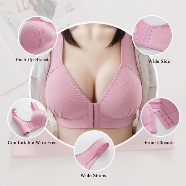 2021 new women's underwear front buckle wire bralette big breast thin deep u cup bras shaper beautiful back push up bra female, Red;black
2021 new women's underwear front buckle wire bralette big breast thin deep u cup bras shaper beautiful back push up bra female, Red;black