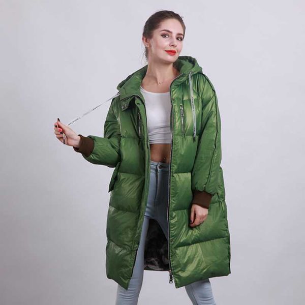 women's down & parkas women style long hooded duck coats female fashion warm loose casual green clothes lady winter thickened jackets, Black
women's down & parkas women style long hooded duck coats female fashion warm loose casual green clothes lady winter thickened jackets, Black