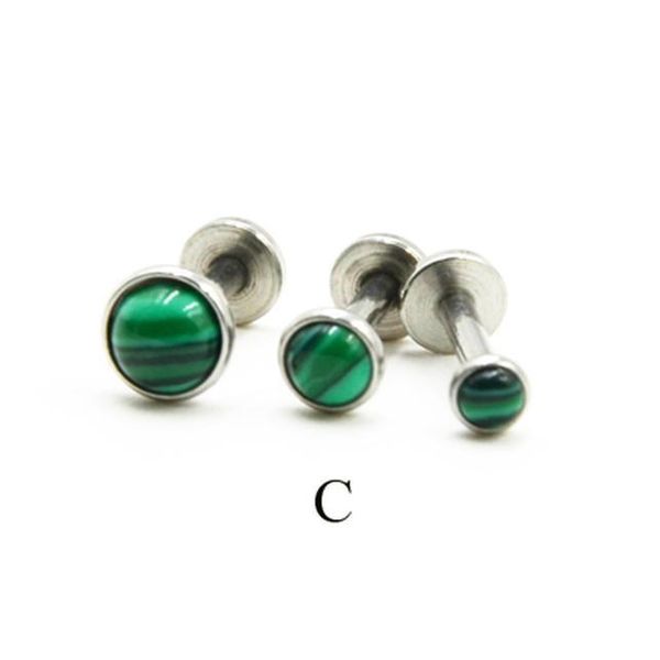 1pcs natural stone labret monroe lip stud ear piercing cartilage tragus helix earring nose stud 16g lip ring body jewelry q bbyspa, Silver
1pcs natural stone labret monroe lip stud ear piercing cartilage tragus helix earring nose stud 16g lip ring body jewelry q bbyspa, Silver