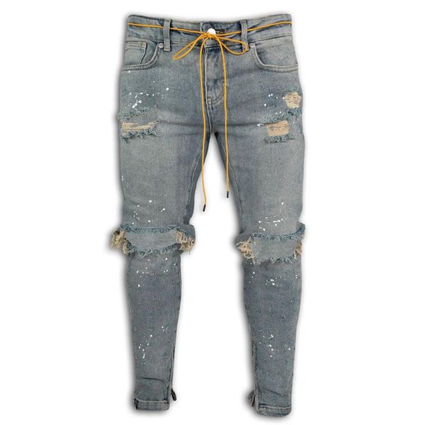 jeans men hole jeans men pencil pants men's jogger trousers casual denim pants streetwear clothing, Blue
jeans men hole jeans men pencil pants men's jogger trousers casual denim pants streetwear clothing, Blue