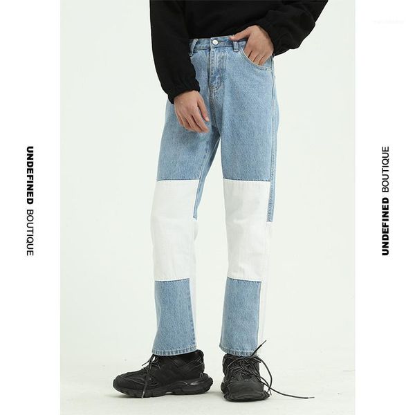 fashion men's jeans patchwork jeans men straight trousers hip hop streetwear wide men brand men's clothing undefined1, Blue
fashion men's jeans patchwork jeans men straight trousers hip hop streetwear wide men brand men's clothing undefined1, Blue