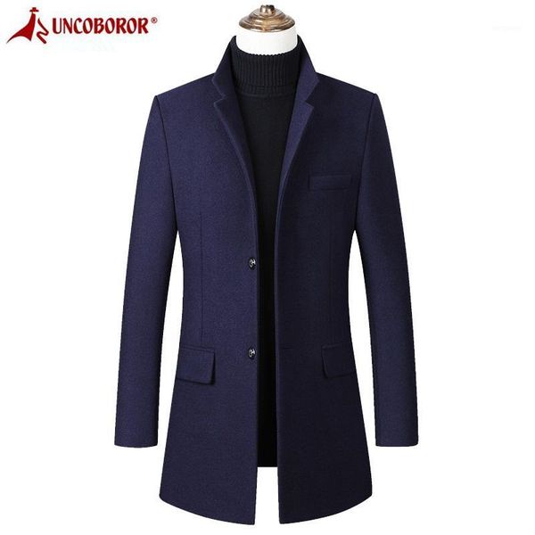 2020 autumn winter long woolen coat men windbreaker jacket single breasted overcoat casual slim fit pea coat trench wool jackets1, Black
2020 autumn winter long woolen coat men windbreaker jacket single breasted overcoat casual slim fit pea coat trench wool jackets1, Black