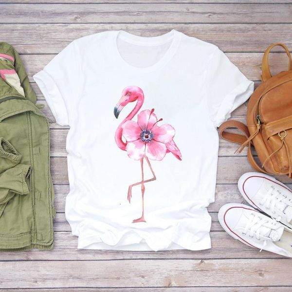 women flamingo floral beach cute animal fashion 90s ladies print lady t-shirts womens graphic t shirt female tee t-shirt, White
women flamingo floral beach cute animal fashion 90s ladies print lady t-shirts womens graphic t shirt female tee t-shirt, White