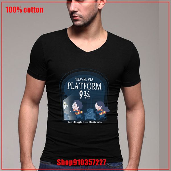 гарри поттер traval с помощью платформы 9 34 v t shirt классический casual v neck t shirt цвет диверсифицированы летний спортивный с капюшон 
гарри поттер traval с помощью платформы 9 34 v t shirt классический casual v neck t shirt цвет диверсифицированы летний спортивный с капюшон