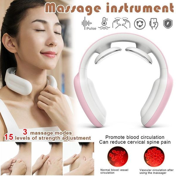 electric massagers neck intelligent massager usb remote control back adjustable massage heating pain relief relaxation machine m21
electric massagers neck intelligent massager usb remote control back adjustable massage heating pain relief relaxation machine m21