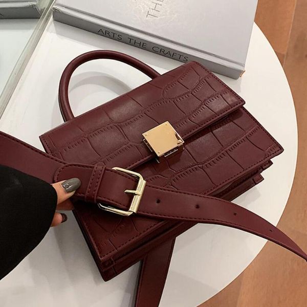 cross body crocodile pattern square tote bag 2021 pu leather women's designer handbag vintage shoulder messenger
cross body crocodile pattern square tote bag 2021 pu leather women's designer handbag vintage shoulder messenger