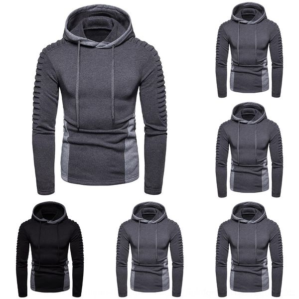 4920n men's spring and autumn casual fashion matching color men's autumn spring and shirt pleated shirt personalized pleated hoodi, Black
4920n men's spring and autumn casual fashion matching color men's autumn spring and shirt pleated shirt personalized pleated hoodi, Black