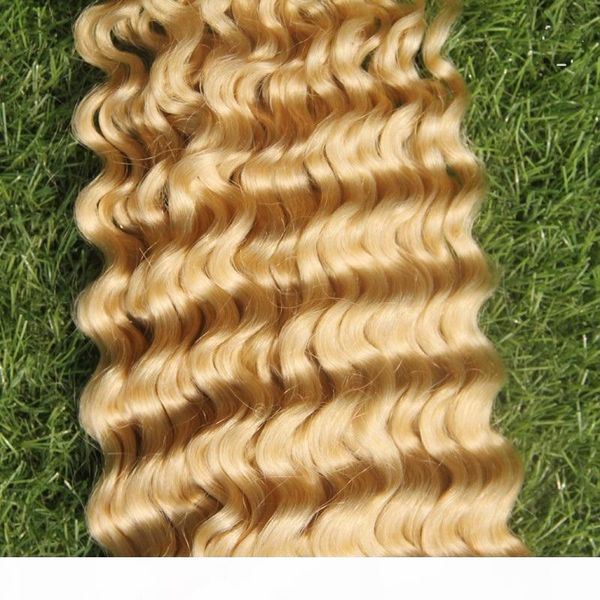 #613 bleach blonde color indian deep wave hair weaving 100% human hair bundles10"-28" inchs 1pc remy hair extensions, Black
#613 bleach blonde color indian deep wave hair weaving 100% human hair bundles10"-28" inchs 1pc remy hair extensions, Black