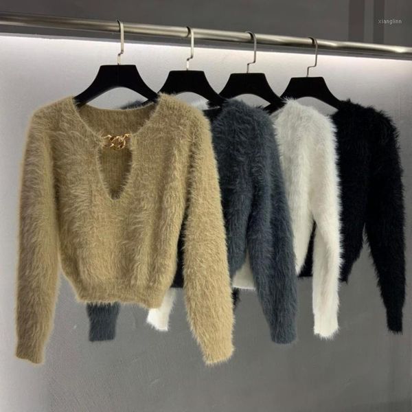 autumn casual women chains knitted sweater jumpers ladies short warm sweater 4 color gdnz 9.021, White;black
autumn casual women chains knitted sweater jumpers ladies short warm sweater 4 color gdnz 9.021, White;black