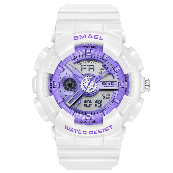 new smael fashion ins style quartz ditigal womens mens watch high school student lovers watches purple dial valentine's day a04b4, Slivery;brown
new smael fashion ins style quartz ditigal womens mens watch high school student lovers watches purple dial valentine's day a04b4, Slivery;brown