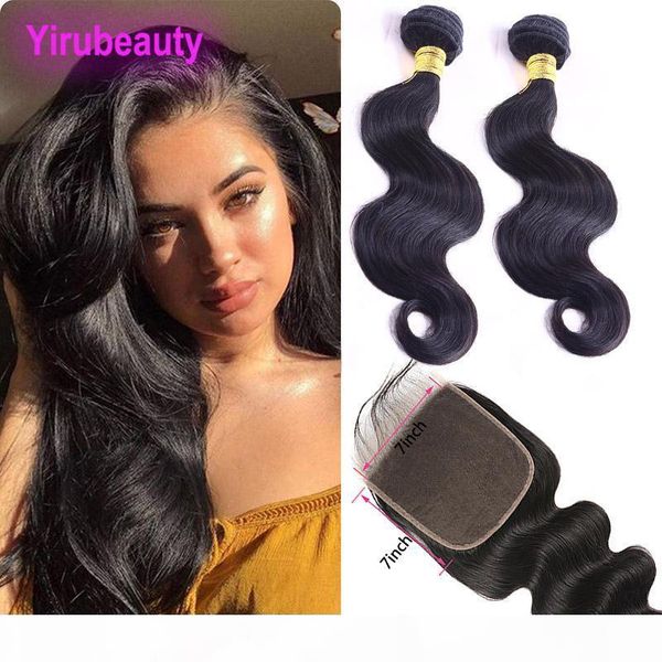 brazilian virgin hair 2 bundles with seven by seven lace closure body wave bundles with 7x7 closure natural color, Black;brown
brazilian virgin hair 2 bundles with seven by seven lace closure body wave bundles with 7x7 closure natural color, Black;brown
