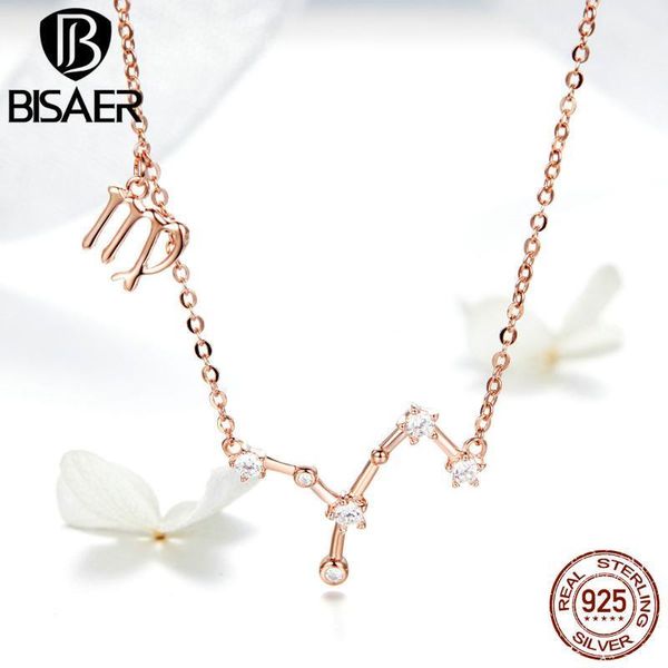 bisaer 925 sterling silver virgo twelve constellations pendant necklaces rose gold virgo necklace jewelry efn0201
bisaer 925 sterling silver virgo twelve constellations pendant necklaces rose gold virgo necklace jewelry efn0201