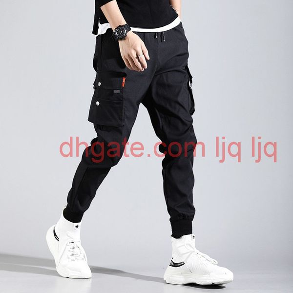hip hop men pantalones hombre high street kpop casual cargo pants with many pockets joggers modis streetwear trousers harajuku, Black
hip hop men pantalones hombre high street kpop casual cargo pants with many pockets joggers modis streetwear trousers harajuku, Black