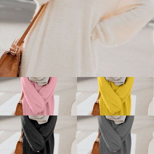 pzban 2020 women's long-sleeved round dress loose plush 2020 women's long-sleeved round dress neck loose plush neck szf0a, White;black
pzban 2020 women's long-sleeved round dress loose plush 2020 women's long-sleeved round dress neck loose plush neck szf0a, White;black