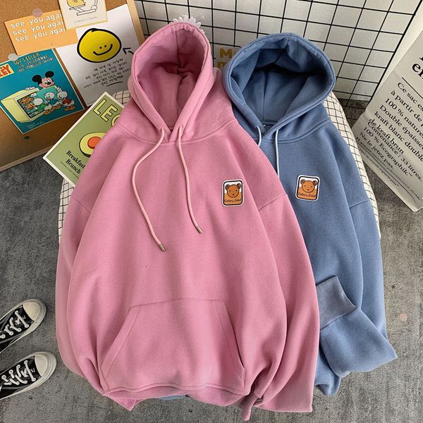 2021 new korean bear printed men's hoodies autumn new men long sleeve hooded sweatshirts 6 colors couple women pullover 7a8i, Black
2021 new korean bear printed men's hoodies autumn new men long sleeve hooded sweatshirts 6 colors couple women pullover 7a8i, Black