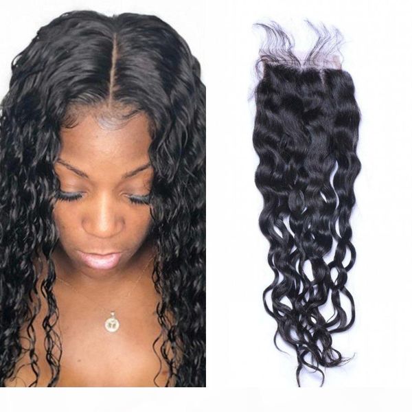 4x4 water wave swiss lace closure 100% human hair middle three part virgin brazilian lace closure, Black;brown
4x4 water wave swiss lace closure 100% human hair middle three part virgin brazilian lace closure, Black;brown