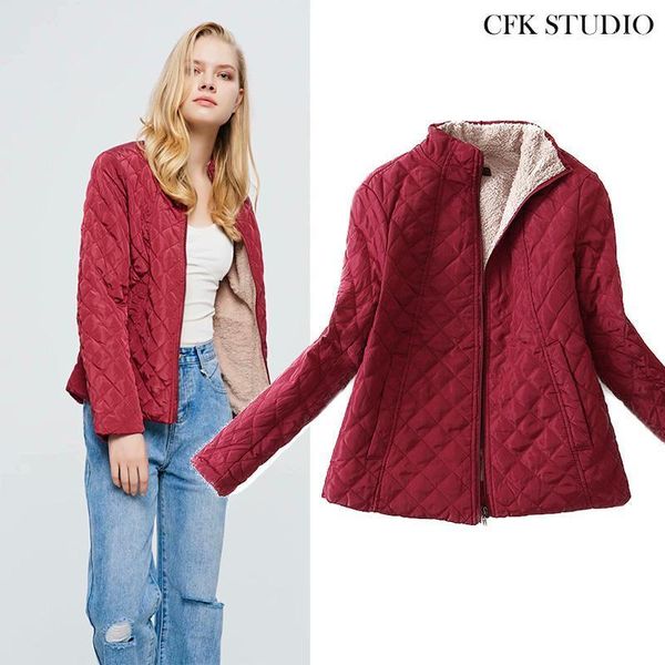 2020 thicken parka women slim with stand collar outerwear autumn winter jacket women red coat parkas1, Black
2020 thicken parka women slim with stand collar outerwear autumn winter jacket women red coat parkas1, Black