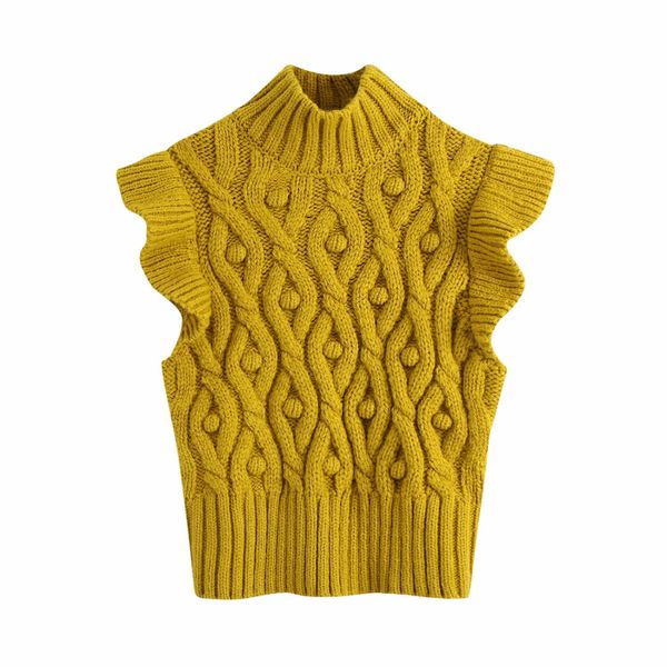 2021 new women's fashions frilly sleeve yellow autumn mock neck casual female weskit ladies vest thin mesh girls v8io, White;black
2021 new women's fashions frilly sleeve yellow autumn mock neck casual female weskit ladies vest thin mesh girls v8io, White;black