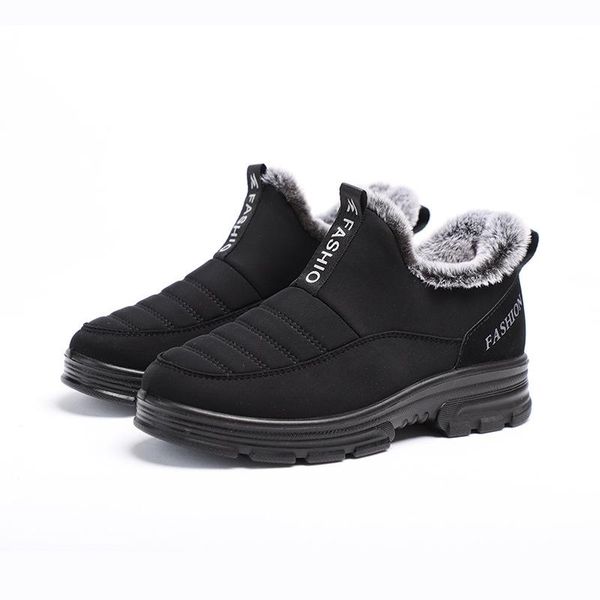 swyivy fur winter shoes women snow boots slip on 2020 new warm ankle boots for women fur cotton padded casual shoes female, Black
swyivy fur winter shoes women snow boots slip on 2020 new warm ankle boots for women fur cotton padded casual shoes female, Black